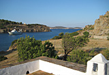 From the roof terrace, looking out to sea - Beach house/villa, Patmos From the roof terrace, looking out to sea - Beach house/villa, Patmos, Greece