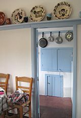 Looking from the dining room to the kitchen - Beach house/villa, Patmos Looking from the dining room to the kitchen - Beach house/villa, Patmos