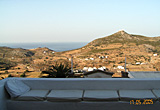 View from the roof terrace - Village house, Chora, Patmos, Greece