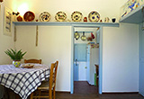 Looking through the dining room to the kitchen - Beach house/villa